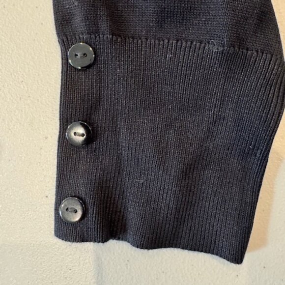 NWT - Black Short Sleeve Sweater Shrug Women's Small - Picture 5 of 7
